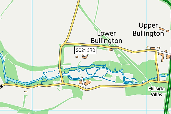 SO21 3RD map - OS VectorMap District (Ordnance Survey) SO21 3RD map - OS VectorMap District (Ordnance Survey)