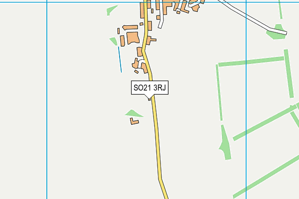 SO21 3RJ map - OS VectorMap District (Ordnance Survey) SO21 3RJ map - OS VectorMap District (Ordnance Survey)