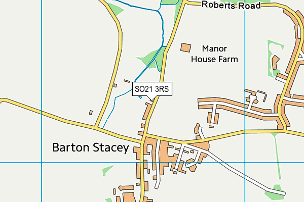 SO21 3RS map - OS VectorMap District (Ordnance Survey) SO21 3RS map - OS VectorMap District (Ordnance Survey)
