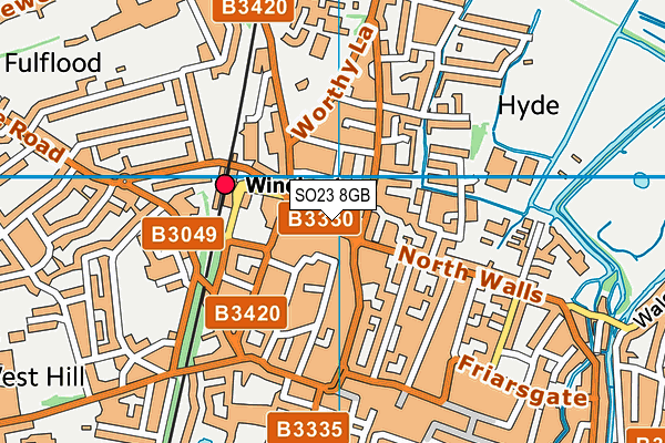 SO23 8GB map - OS VectorMap District (Ordnance Survey) SO23 8GB map - OS VectorMap District (Ordnance Survey)