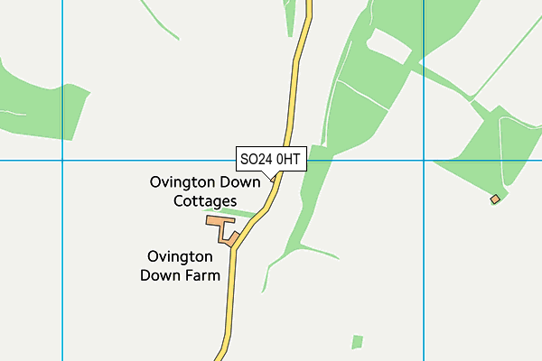 SO24 0HT map - OS VectorMap District (Ordnance Survey) SO24 0HT map - OS VectorMap District (Ordnance Survey)