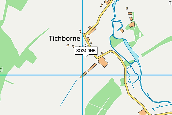 SO24 0NB map - OS VectorMap District (Ordnance Survey) SO24 0NB map - OS VectorMap District (Ordnance Survey)