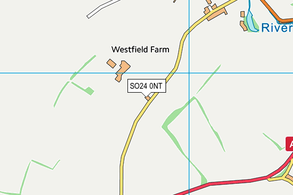 SO24 0NT map - OS VectorMap District (Ordnance Survey) SO24 0NT map - OS VectorMap District (Ordnance Survey)
