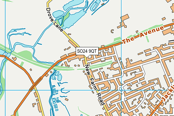 SO24 9QT map - OS VectorMap District (Ordnance Survey) SO24 9QT map - OS VectorMap District (Ordnance Survey)