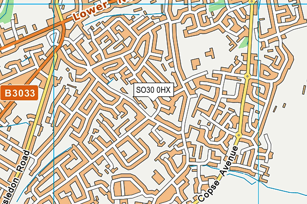 SO30 0HX map - OS VectorMap District (Ordnance Survey) SO30 0HX map - OS VectorMap District (Ordnance Survey)