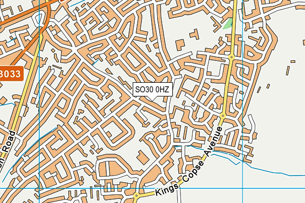 SO30 0HZ map - OS VectorMap District (Ordnance Survey) SO30 0HZ map - OS VectorMap District (Ordnance Survey)