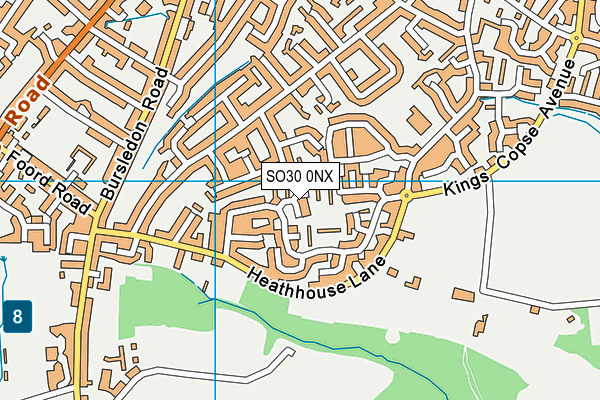 SO30 0NX map - OS VectorMap District (Ordnance Survey) SO30 0NX map - OS VectorMap District (Ordnance Survey)
