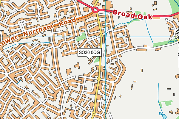 SO30 0QG map - OS VectorMap District (Ordnance Survey) SO30 0QG map - OS VectorMap District (Ordnance Survey)