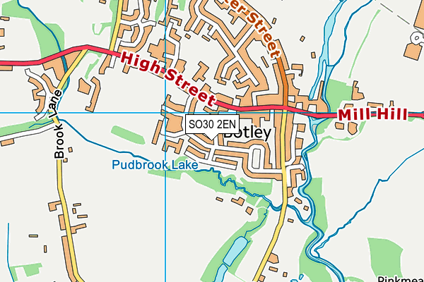 SO30 2EN map - OS VectorMap District (Ordnance Survey) SO30 2EN map - OS VectorMap District (Ordnance Survey)