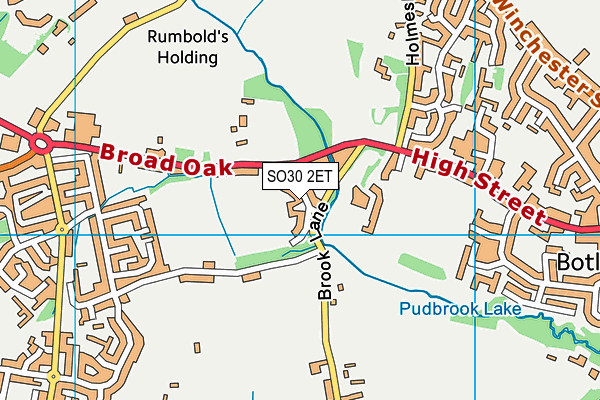 SO30 2ET map - OS VectorMap District (Ordnance Survey) SO30 2ET map - OS VectorMap District (Ordnance Survey)