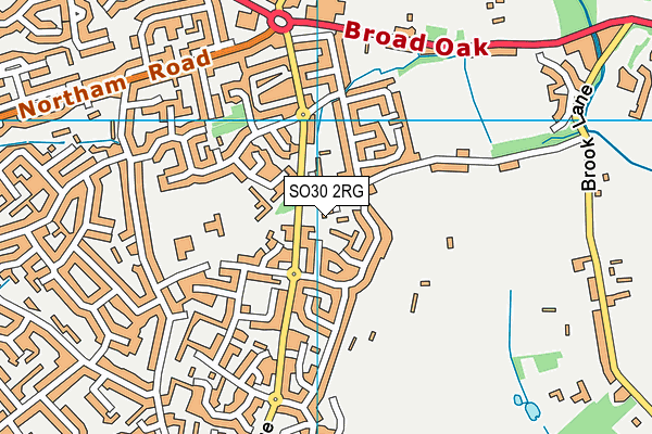 SO30 2RG map - OS VectorMap District (Ordnance Survey) SO30 2RG map - OS VectorMap District (Ordnance Survey)