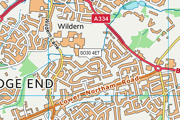 SO30 4ET map - OS VectorMap District (Ordnance Survey) SO30 4ET map - OS VectorMap District (Ordnance Survey)