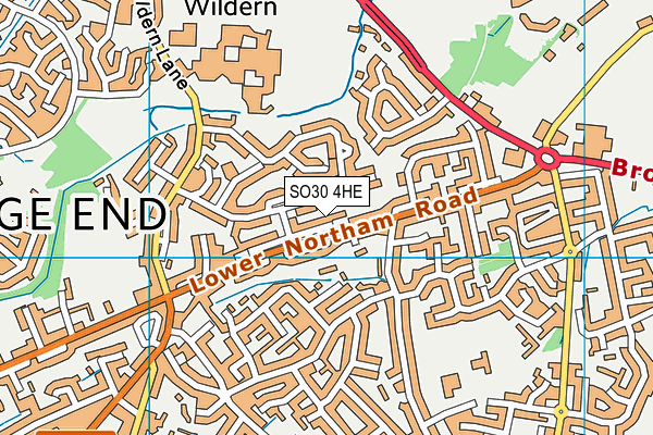SO30 4HE map - OS VectorMap District (Ordnance Survey) SO30 4HE map - OS VectorMap District (Ordnance Survey)