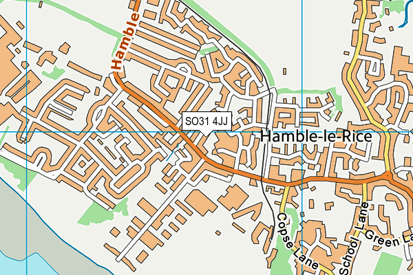 SO31 4JJ map - OS VectorMap District (Ordnance Survey) SO31 4JJ map - OS VectorMap District (Ordnance Survey)