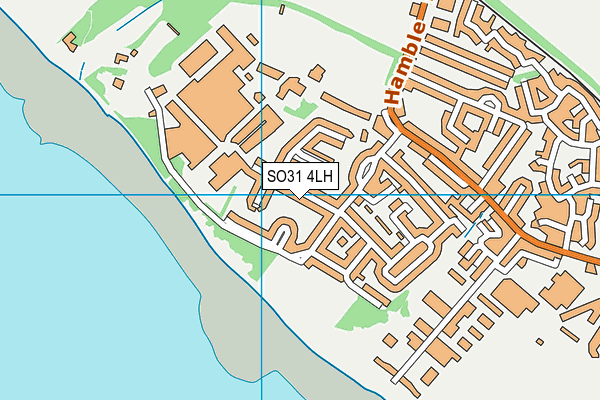 SO31 4LH map - OS VectorMap District (Ordnance Survey) SO31 4LH map - OS VectorMap District (Ordnance Survey)
