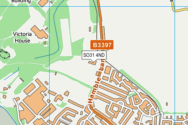 SO31 4ND map - OS VectorMap District (Ordnance Survey) SO31 4ND map - OS VectorMap District (Ordnance Survey)