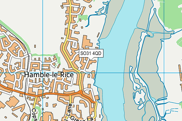 SO31 4QD map - OS VectorMap District (Ordnance Survey) SO31 4QD map - OS VectorMap District (Ordnance Survey)
