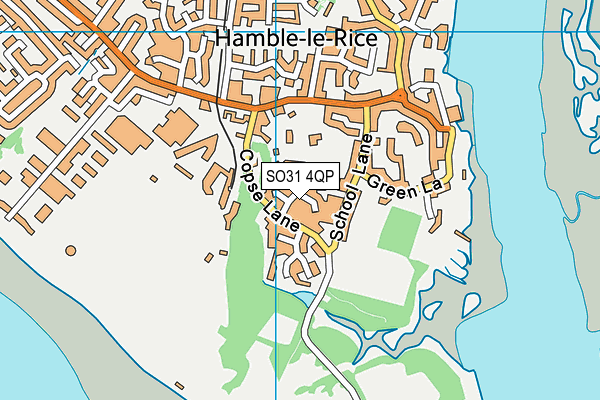 SO31 4QP map - OS VectorMap District (Ordnance Survey) SO31 4QP map - OS VectorMap District (Ordnance Survey)