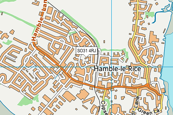 SO31 4RJ map - OS VectorMap District (Ordnance Survey) SO31 4RJ map - OS VectorMap District (Ordnance Survey)