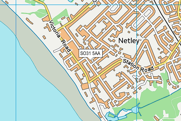 SO31 5AA map - OS VectorMap District (Ordnance Survey) SO31 5AA map - OS VectorMap District (Ordnance Survey)