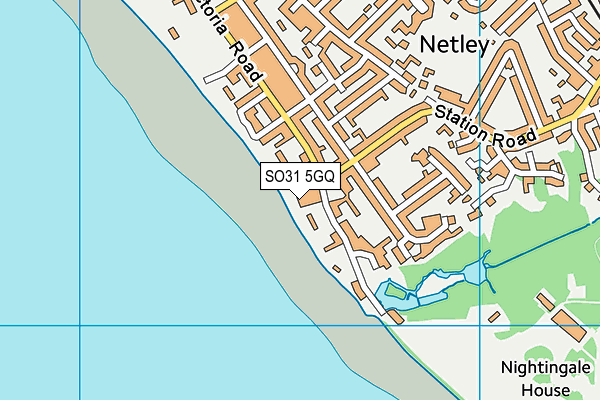 SO31 5GQ map - OS VectorMap District (Ordnance Survey) SO31 5GQ map - OS VectorMap District (Ordnance Survey)