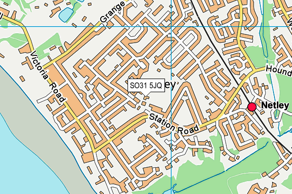 SO31 5JQ map - OS VectorMap District (Ordnance Survey) SO31 5JQ map - OS VectorMap District (Ordnance Survey)