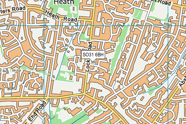 SO31 6BH map - OS VectorMap District (Ordnance Survey) SO31 6BH map - OS VectorMap District (Ordnance Survey)