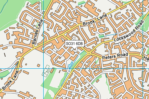SO31 6DB map - OS VectorMap District (Ordnance Survey) SO31 6DB map - OS VectorMap District (Ordnance Survey)