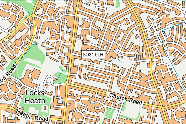 SO31 6LH map - OS VectorMap District (Ordnance Survey) SO31 6LH map - OS VectorMap District (Ordnance Survey)
