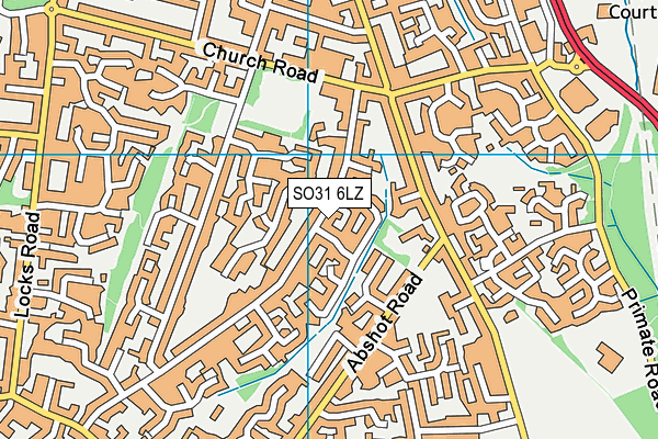 SO31 6LZ map - OS VectorMap District (Ordnance Survey) SO31 6LZ map - OS VectorMap District (Ordnance Survey)
