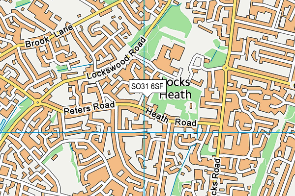 SO31 6SF map - OS VectorMap District (Ordnance Survey) SO31 6SF map - OS VectorMap District (Ordnance Survey)