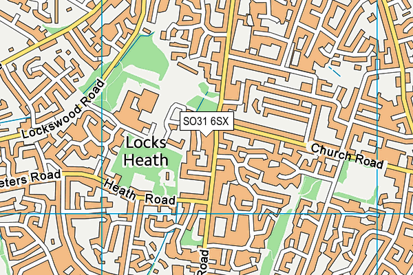 SO31 6SX map - OS VectorMap District (Ordnance Survey) SO31 6SX map - OS VectorMap District (Ordnance Survey)