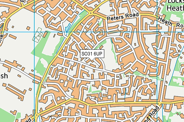 SO31 6UP map - OS VectorMap District (Ordnance Survey) SO31 6UP map - OS VectorMap District (Ordnance Survey)
