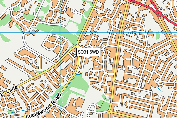 SO31 6WD map - OS VectorMap District (Ordnance Survey) SO31 6WD map - OS VectorMap District (Ordnance Survey)