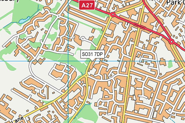 SO31 7DP map - OS VectorMap District (Ordnance Survey) SO31 7DP map - OS VectorMap District (Ordnance Survey)