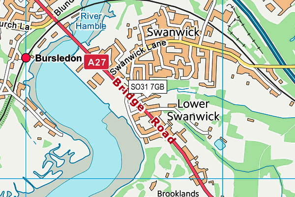 SO31 7GB map - OS VectorMap District (Ordnance Survey) SO31 7GB map - OS VectorMap District (Ordnance Survey)