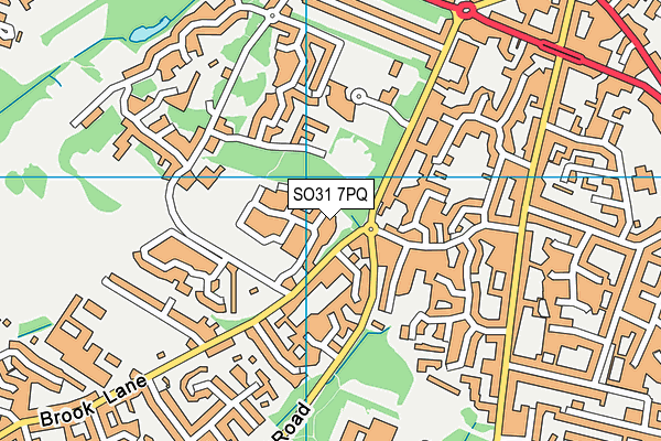 SO31 7PQ map - OS VectorMap District (Ordnance Survey) SO31 7PQ map - OS VectorMap District (Ordnance Survey)