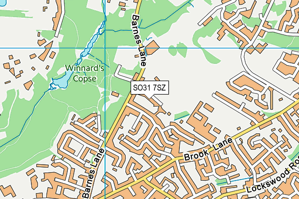 SO31 7SZ map - OS VectorMap District (Ordnance Survey) SO31 7SZ map - OS VectorMap District (Ordnance Survey)