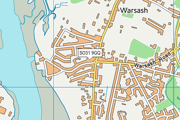 SO31 9GQ map - OS VectorMap District (Ordnance Survey) SO31 9GQ map - OS VectorMap District (Ordnance Survey)