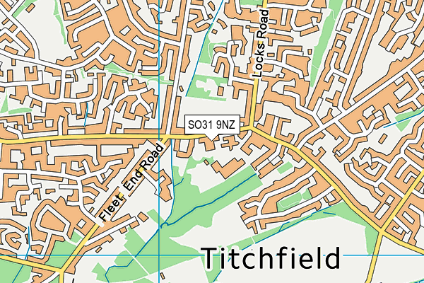 SO31 9NZ map - OS VectorMap District (Ordnance Survey) SO31 9NZ map - OS VectorMap District (Ordnance Survey)