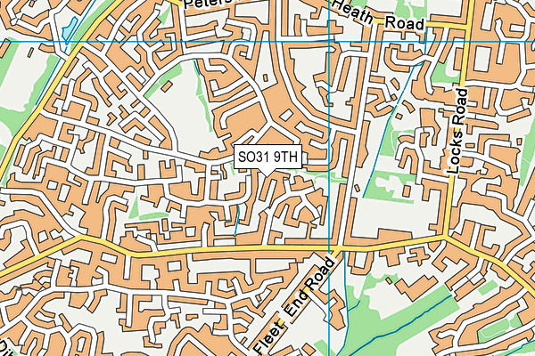 SO31 9TH map - OS VectorMap District (Ordnance Survey) SO31 9TH map - OS VectorMap District (Ordnance Survey)