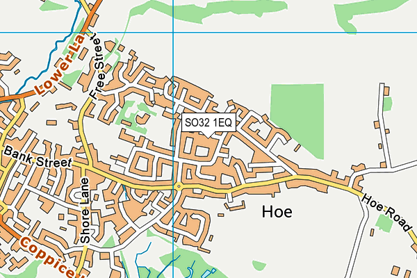 SO32 1EQ map - OS VectorMap District (Ordnance Survey) SO32 1EQ map - OS VectorMap District (Ordnance Survey)
