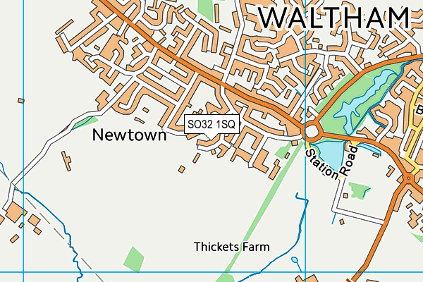 SO32 1SQ map - OS VectorMap District (Ordnance Survey) SO32 1SQ map - OS VectorMap District (Ordnance Survey)