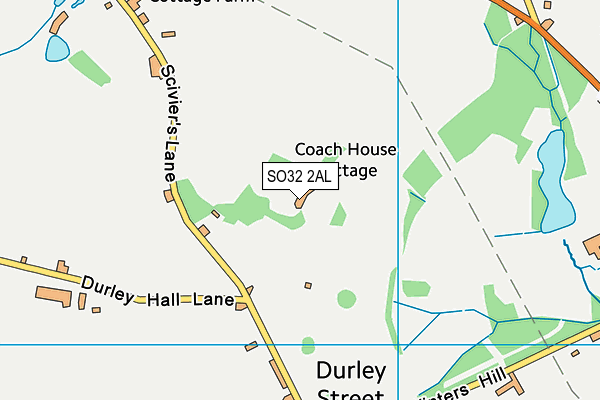 SO32 2AL map - OS VectorMap District (Ordnance Survey) SO32 2AL map - OS VectorMap District (Ordnance Survey)