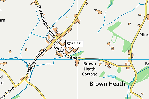 SO32 2EJ map - OS VectorMap District (Ordnance Survey) SO32 2EJ map - OS VectorMap District (Ordnance Survey)
