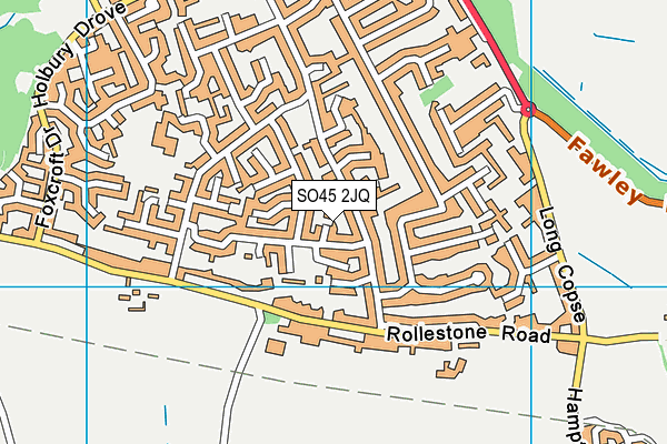 SO45 2JQ map - OS VectorMap District (Ordnance Survey) SO45 2JQ map - OS VectorMap District (Ordnance Survey)