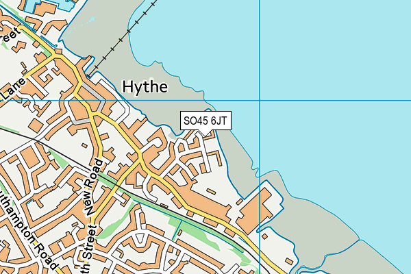SO45 6JT map - OS VectorMap District (Ordnance Survey) SO45 6JT map - OS VectorMap District (Ordnance Survey)