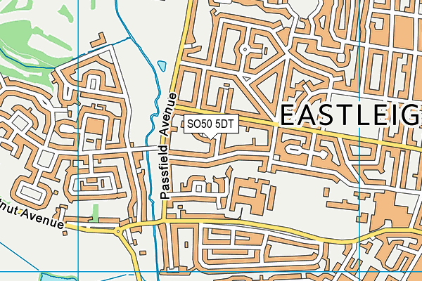 SO50 5DT map - OS VectorMap District (Ordnance Survey) SO50 5DT map - OS VectorMap District (Ordnance Survey)