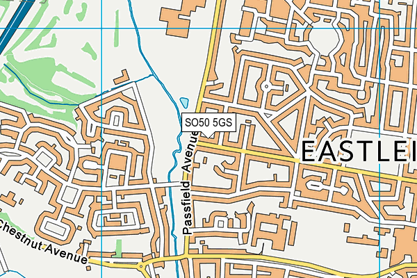 SO50 5GS map - OS VectorMap District (Ordnance Survey) SO50 5GS map - OS VectorMap District (Ordnance Survey)