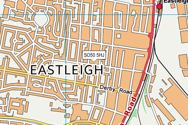 SO50 5HJ map - OS VectorMap District (Ordnance Survey) SO50 5HJ map - OS VectorMap District (Ordnance Survey)